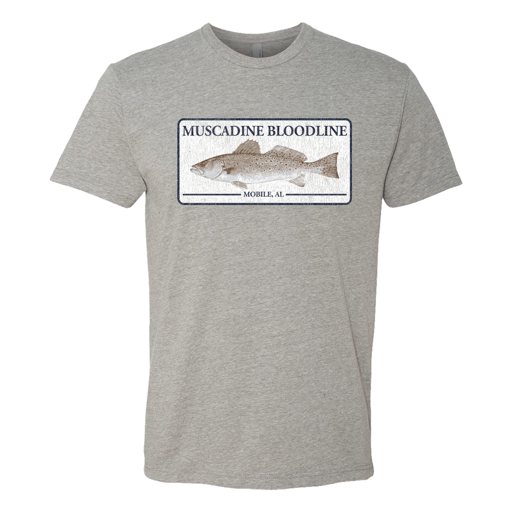 Grey Fish Tee