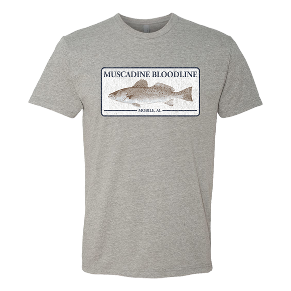 Grey Fish Tee